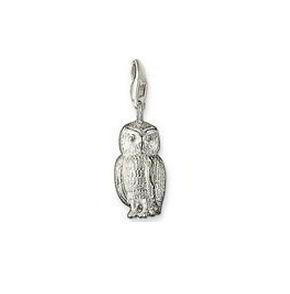 Silver Owl Charm 1